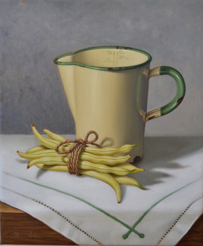 STILL LIFE WITH YELLOW WAX BEANS